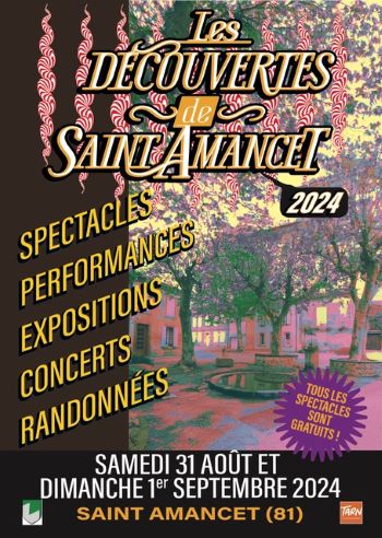 « Les découvertes de Saint Amancet » 2024