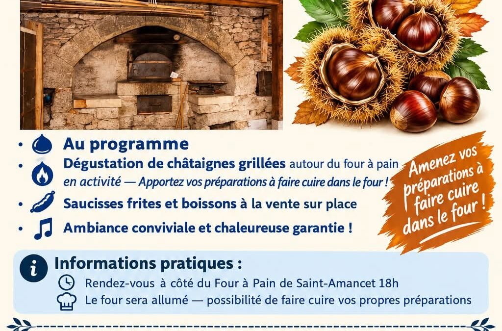 Soirée Chataigne 23 octobre